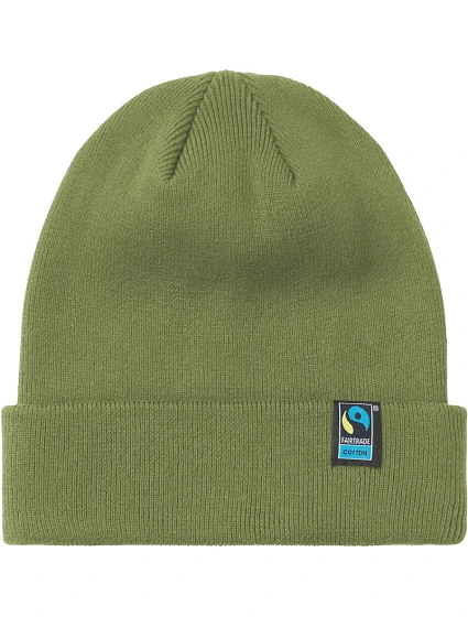 Neutral O 93055 Pletená bio fairtrade čepice 77.9355 military