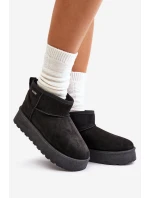 Nízké Sněhové Boty Na Platformě Big Star model 21675281 Černé - Big Star Shoes