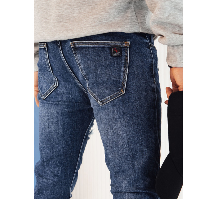 Pánské modré džínové kalhoty Dstreet UX4235