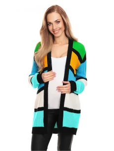 Svetr na zapínání model 132011 PeeKaBoo