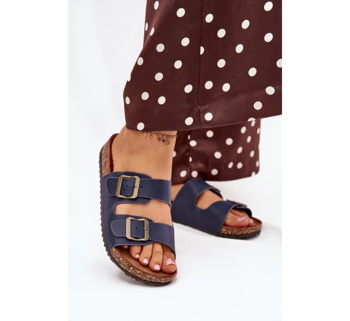 Pantofle model 216125 Step in style Pantofle model 216125 Step in style