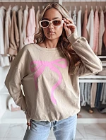 Dámská oversize mikina SOFTTIE cappuccion FashionStreet BY1357