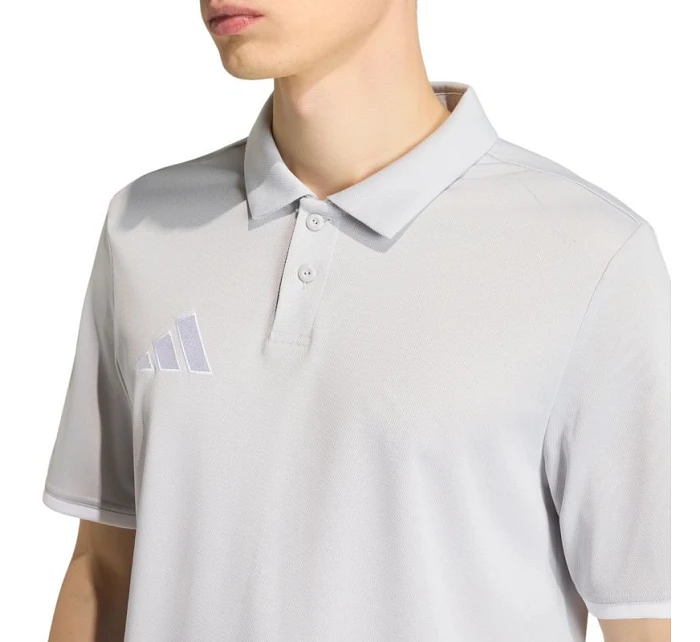Pánské tričko adidas Entrada 26 Polo šedé JZ6662 pánské Pánské tričko adidas Entrada 26 Polo šedé JZ6662 pánské