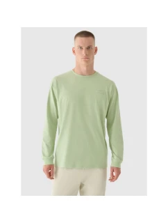 Pánské tričko oversize s potiskem a dlouhým rukávem 4F 4FRAW24TLONM502-44S