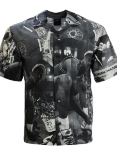 Pánské elegantní tričko s krátkým rukávem Air Jordan Essentials Printed Camp Top - model 21932468