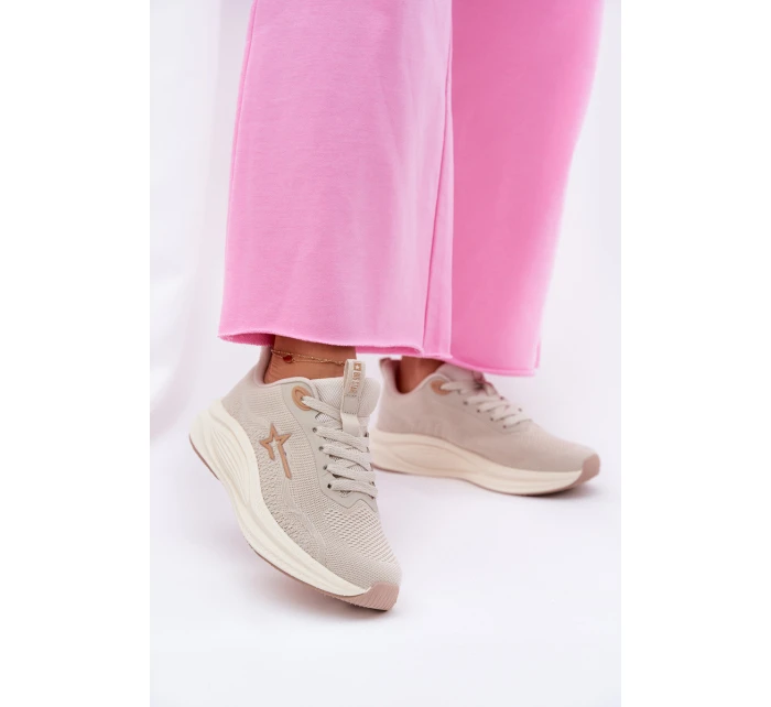 Sportovní Boty Tenisky Dámské Big Star model 21692203 HIPOLY SYSTEM Béžové - Big Star Shoes