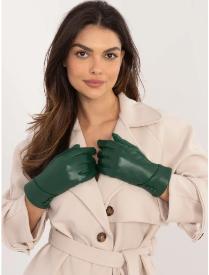 Rukavice AT RK model 20591937 tmavě zelené - FPrice