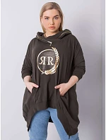 Mikina RV BL 6464.46P, tmavě khaki Mikina RV BL 6464.46P, tmavě khaki