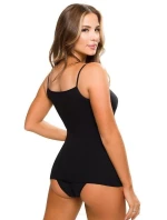 Černá dámská košilka Emili Rita XXL-XXXL Černá dámská košilka Emili Rita XXL-XXXL