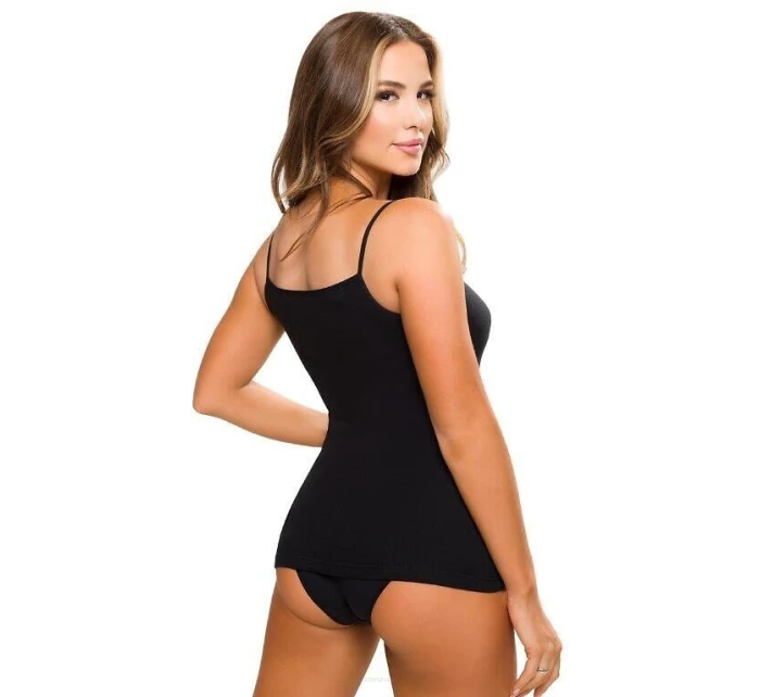 Černá dámská košilka Emili Rita XXL-XXXL Černá dámská košilka Emili Rita XXL-XXXL