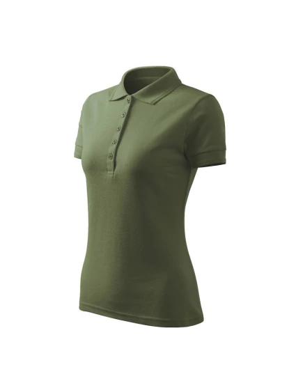 Dámské tričko Pique Polo Free (khaki) Dámské tričko Pique Polo Free (khaki)