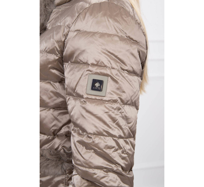 Zimní bunda TIFFI 25 béžová