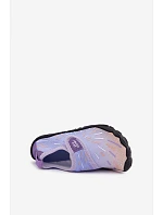 Dětské boty na suchý zip  Fialové model 22181921 - Boto