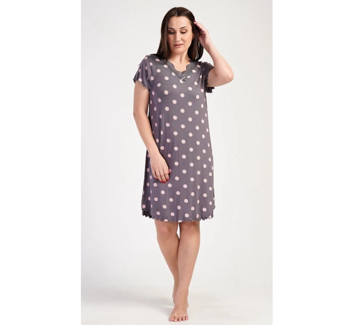 Dámská noční košile s krátkým rukávem model 21345595 - Vienetta