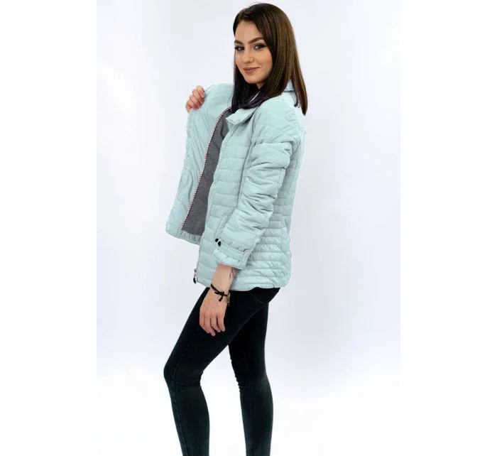 Bunda v barvě s vysokým stojáčkem model 8237779 - LHD