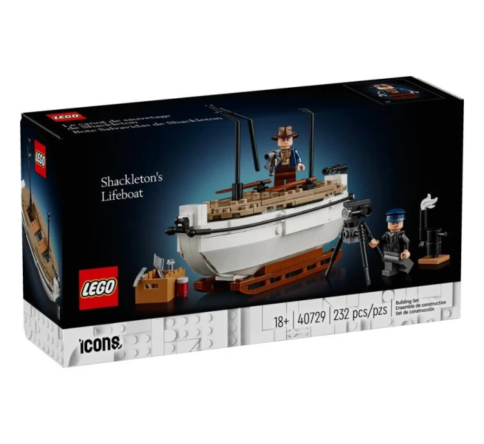 LEGO Icons 40729 Shackletonův záchranný člun