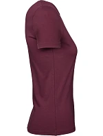 B&C #E190 /women Dámské tričko z těžké bavlny 01.004T burgundy B&C #E190 /women Dámské tričko z těžké bavlny 01.004T burgundy