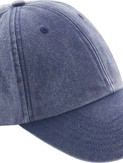 Beechfield B 655B Dětská 6 panelová nízkoprofilová kšiltovka 53.655B vintage denim