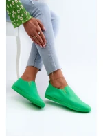 Dámské tenisky SlipOn Zelené model 21658963 - Boto Dámské tenisky SlipOn Zelené model 21658963 - Boto