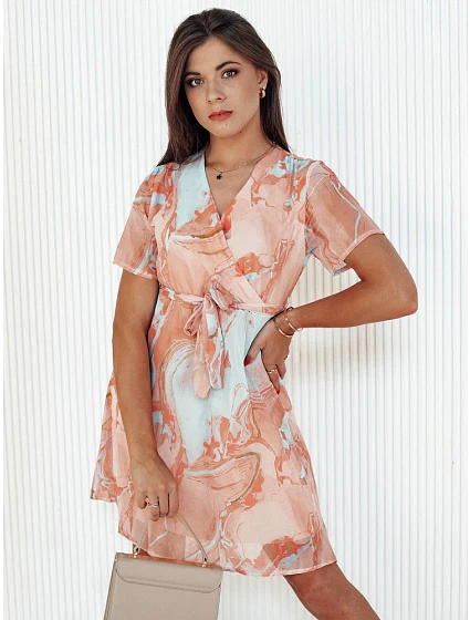 Šaty CHICLOVE EY2517 ornžové - FashionStreet Šaty CHICLOVE EY2517 ornžové - FashionStreet
