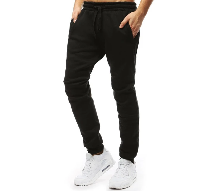 Pánské černé tepláky FashionStreet UX4474