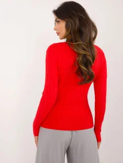 Sweter AT SW  czerwony model 20493317 - FPrice