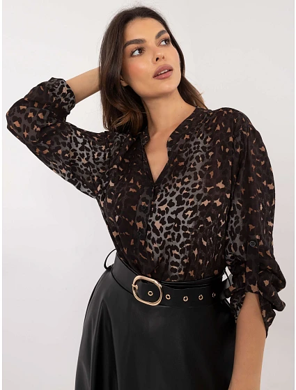 Košile TW KS BI model 20585880 tmavě šedá - FPrice Košile TW KS BI model 20585880 tmavě šedá - FPrice
