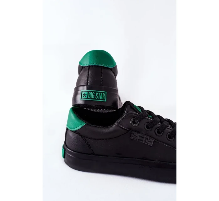 Children's Leather Sneakers BIG STAR DD374147 Black Children's Leather Sneakers BIG STAR DD374147 Black