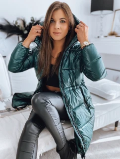 Dámská prošívaná bunda ALINE zelená FashionStreet TY3191