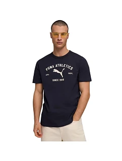 Pánské tričko Puma Class Graphic Tee navy blue 692226 16