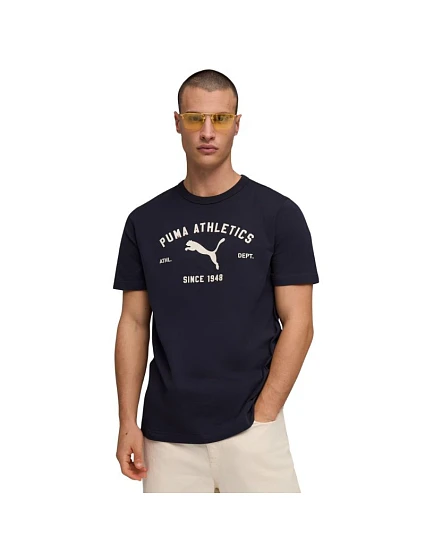 Pánské tričko Puma Class Graphic Tee navy blue 692226 16