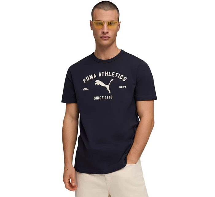 Pánské tričko Puma Class Graphic Tee navy blue 692226 16