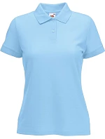 LadyFit 65/35 Polo Dámské piqué polo model 22426838 sky blue - Fruit of the Loom