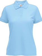 Fruit of the Loom Lady-Fit 65/35 Polo Dámské piqué polo 16.3212 sky blue