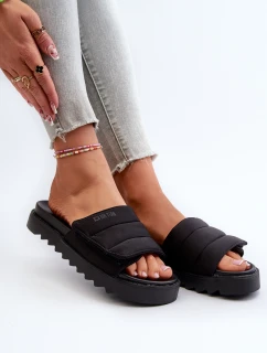 Dámské Žabky Na Platformě Big Star model 21660798 Černé - Big Star Shoes