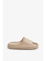 Lehké dámské pantofle Big Star Béžová