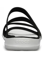 Dámské sandály Swiftwater W 203998 066 Černá s bílou - Crocs Dámské sandály Swiftwater W 203998 066 Černá s bílou - Crocs