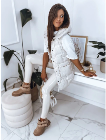 Dámská vesta WENDY bílá FashionStreet TY2829 Dámská vesta WENDY bílá FashionStreet TY2829