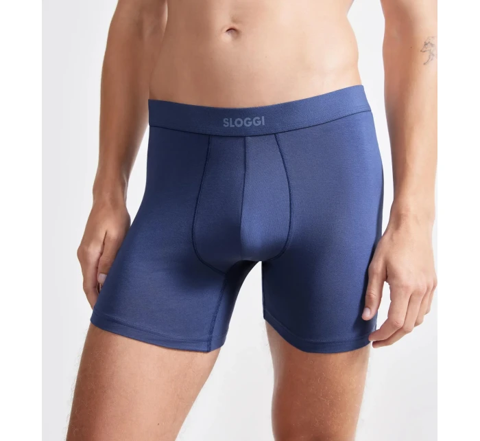 Pánské boxerky EVER Ease Short 2P - UNKNOWN - modré 6312 - SLOGGI