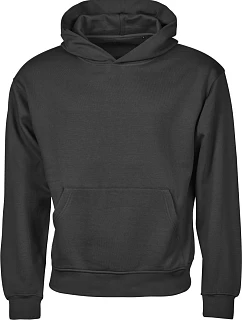 TJ Mikina s kapucí z těžké bavlny  18. black model 22448327 - Tee Jays
