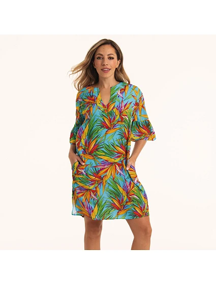 Style Loja tunika 8622 turchese - Anita Classix