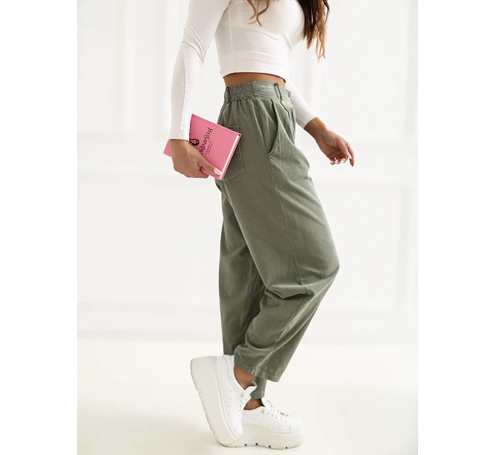 IT SP FL8916 1.60 khaki kalhoty IT SP FL8916 1.60 khaki kalhoty