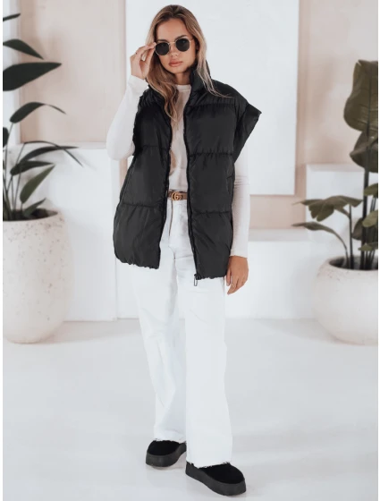 Dámská prošívaná vesta černá Dstreet model 21966299 - FashionStreet