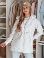 Dámská přechodná prošívaná vesta bílá Dstreet model 21987079 - FashionStreet