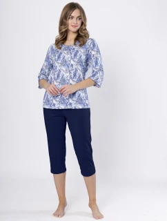 Pyžamo Leveza 1661 Ewlin 3/4 M-2XL