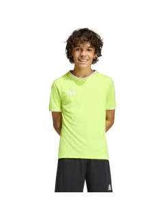 Dětská trička adidas Entrada 26 Jersey Yellow Neon KE9845