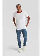 T tričko white/red model 22496625 - Fruit of the Loom T tričko white/red model 22496625 - Fruit of the Loom