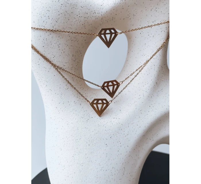 ADAMANT zlatý náhrdelník FashionStreet IY0097