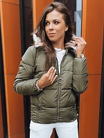 Dámská přechodná oboustranně prošívaná bunda VICTORIA SNUG zelená TY3716