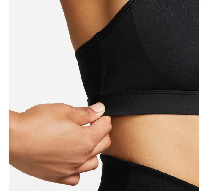 Sportovní podprsenka Nike Swoosh Nesium Support W DX6821 010